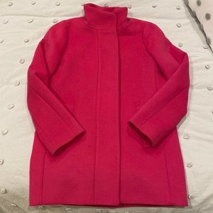 JCrew City Coat. Bright Pink Size 2